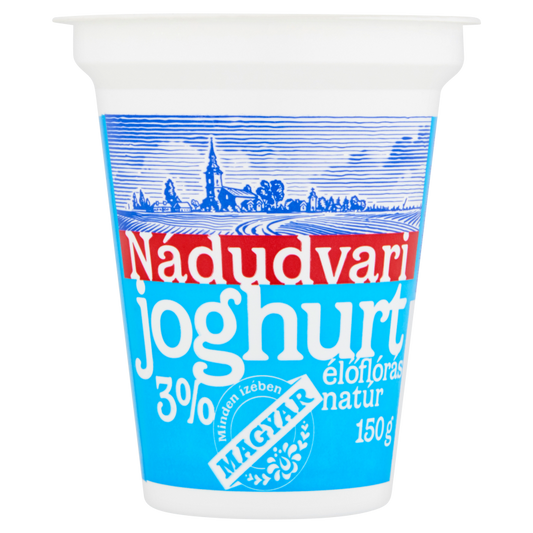 Nádudvari élőflórás krémes joghurt 150 g natúr