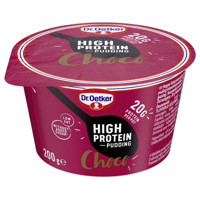 Dr. Oetker High Protein puding 200 g csokoládé
