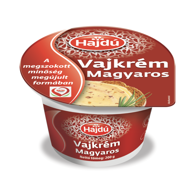 Hajdú vajkrém 200 g magyaros