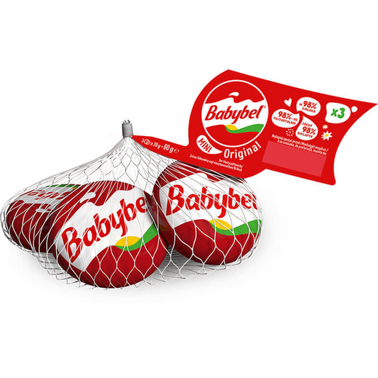 Babybel Mini Original sajt 3x20 g viaszbevonatban