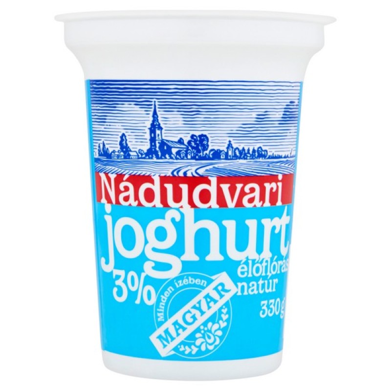 Nádudvari élőflórás joghurt 330 g natúr