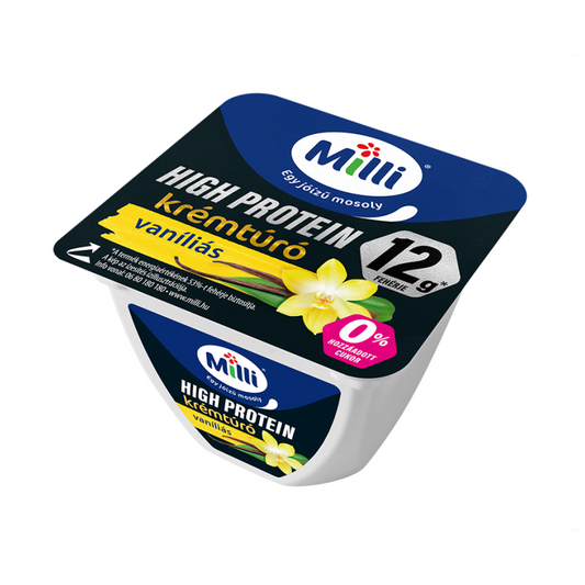 Milli High Protein krémtúró 150 g vaníliás